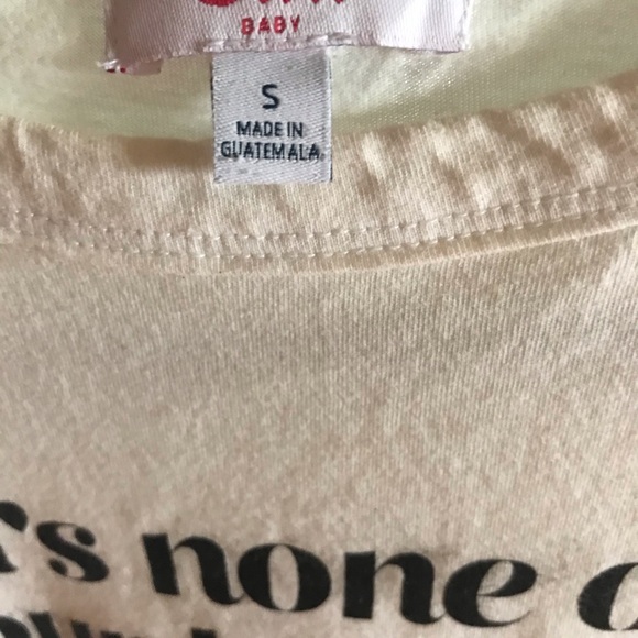 H&M Cali Baby Brand Cropped Tee Size Small - Picture 3 of 3